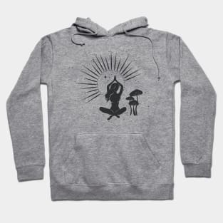 Sitting Mushroom Goddess Hoodie